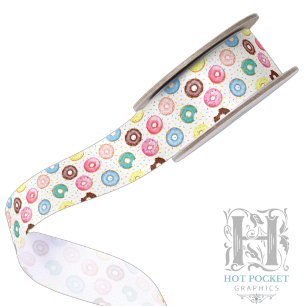 Ruban En Satin Donuts Ruban de Satin