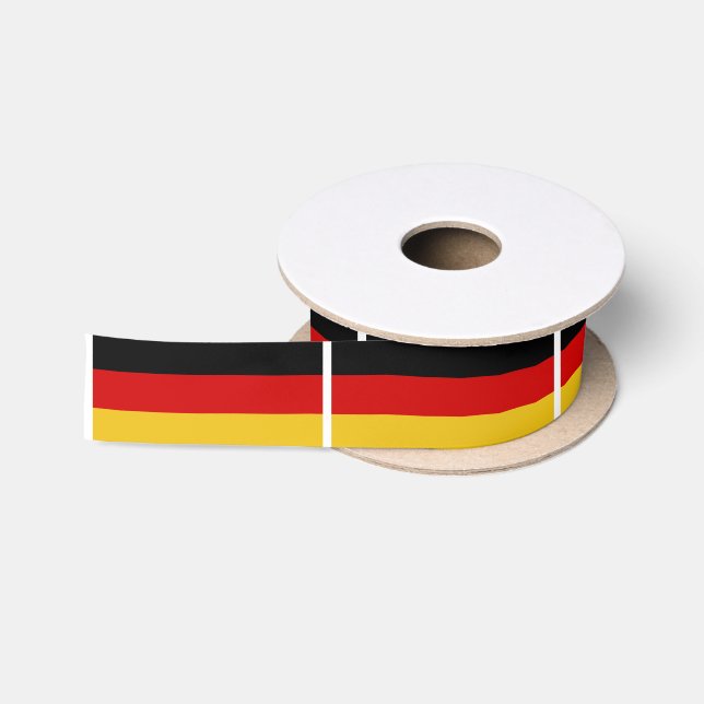 Ruban En Satin Drapeau allemand (Bobine)
