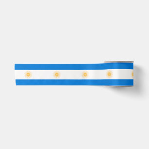 Ruban En Satin drapeau argentin