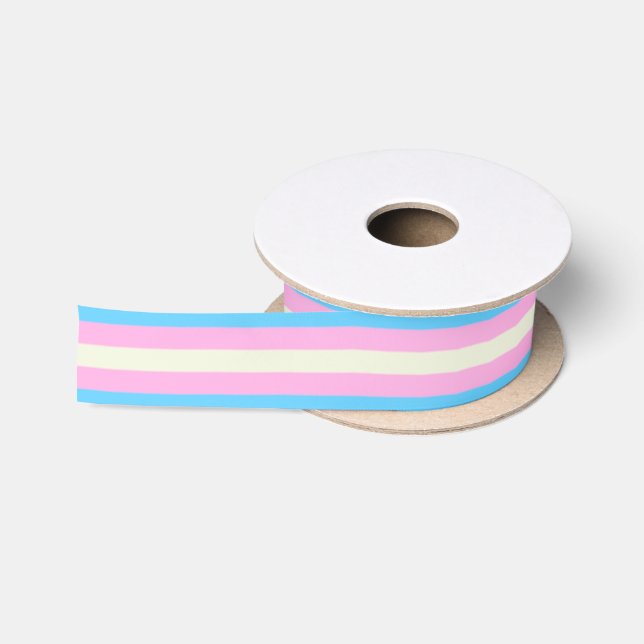 Ruban En Satin Drapeau de fierté de transsexuel de Falln (Bobine)