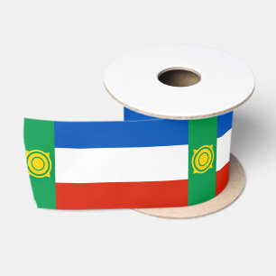 Ruban En Satin Drapeau de Khakassie