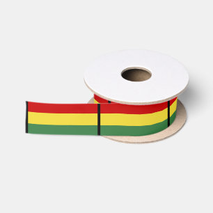 Ruban En Satin Drapeau de la Bolivie