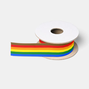 Ruban En Satin Drapeau de la Fierté de Philadelphie LGBTQ