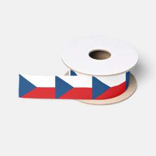 Ruban En Satin Drapeau de la République tchèque