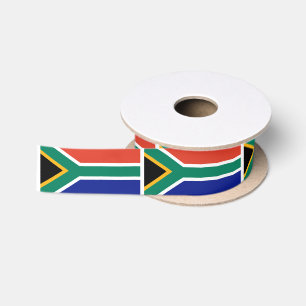 Ruban En Satin Drapeau de l'Afrique du Sud