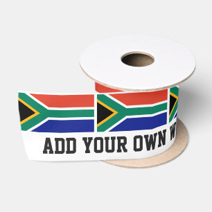 Ruban En Satin Drapeau de l'Afrique du Sud