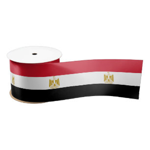 Ruban En Satin Drapeau de l'Égypte