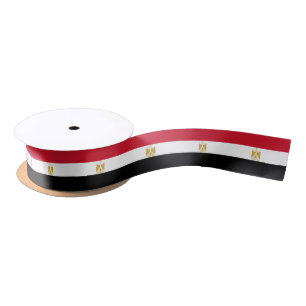 Ruban En Satin Drapeau de l'Égypte