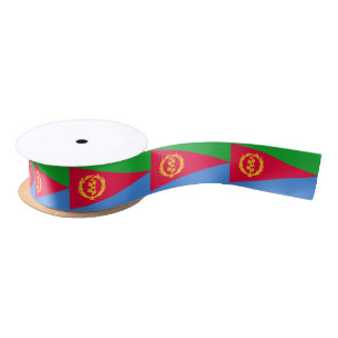Ruban En Satin Drapeau de l'Érythrée