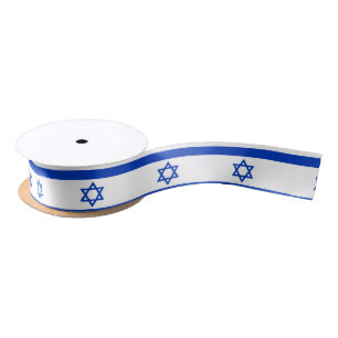 Ruban En Satin Drapeau de l'Israël
