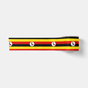 Ruban En Satin Drapeau de l'Ouganda