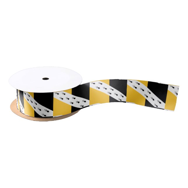Ruban En Satin Drapeau de Norfolk (Bobine)