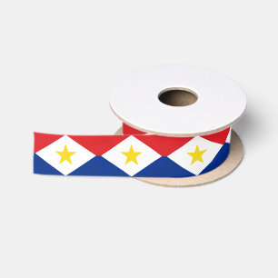 Ruban En Satin Drapeau de Saba