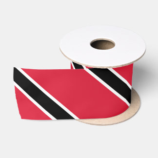 Ruban En Satin Drapeau de Trinité-et-Tobago