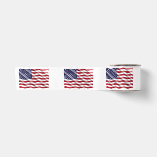 Ruban En Satin Drapeau des États-Unis