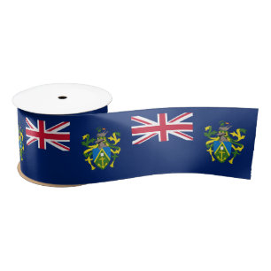 Ruban En Satin Drapeau des îles Pitcairn