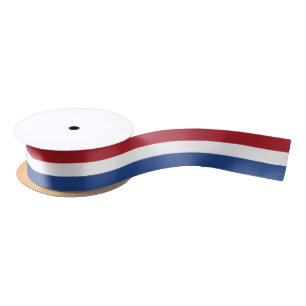 Ruban En Satin Drapeau des Pays-Bas
