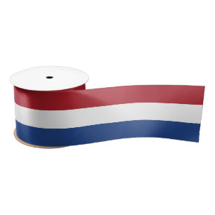 Ruban En Satin Drapeau des Pays-Bas