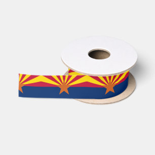 Ruban En Satin Drapeau d'État de l'Arizona