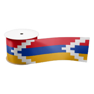 Ruban En Satin Drapeau du Haut-Karabagh