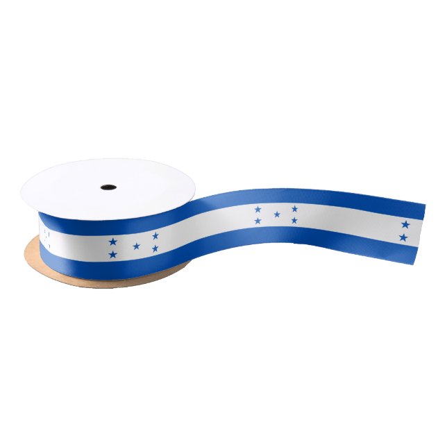 Ruban En Satin Drapeau du Honduras (Bobine)