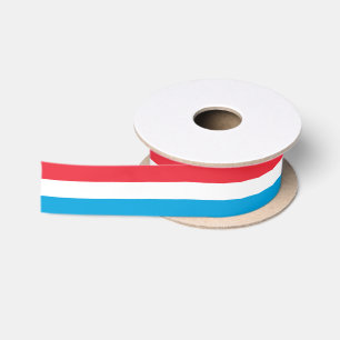 Ruban En Satin Drapeau du Luxembourg