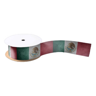 Ruban En Satin Drapeau du Mexique