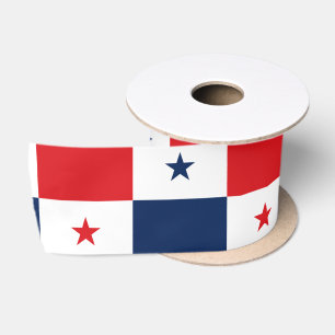 Ruban En Satin Drapeau du Panama