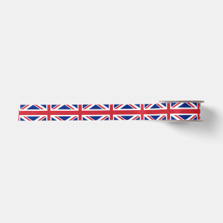 Ruban En Satin Drapeau du Royaume-Uni. L'Union Jack.