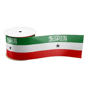 Ruban En Satin Drapeau du Somaliland