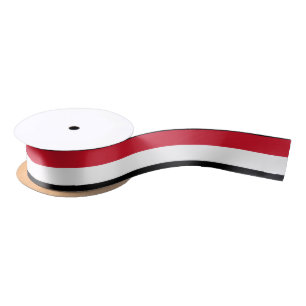 Ruban En Satin Drapeau du Yémen