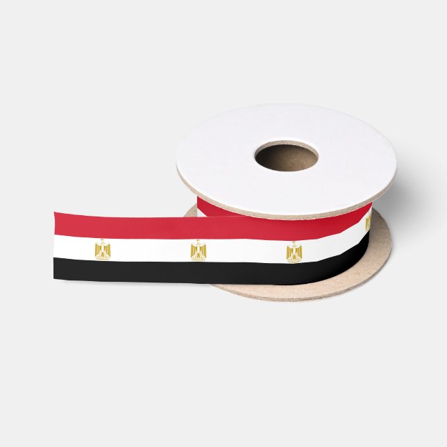 Ruban En Satin Drapeau égyptien (Bobine)