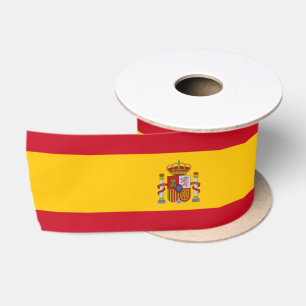 Ruban En Satin Drapeau espagnol (Espagne)