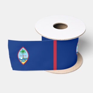 Ruban En Satin Drapeau Guam