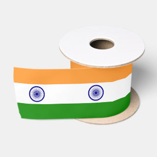 Ruban En Satin Drapeau indien et voyages en Inde, vacances et spo