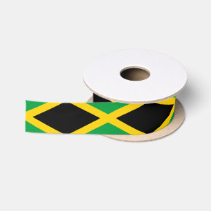Ruban En Satin Drapeau jamaïcain