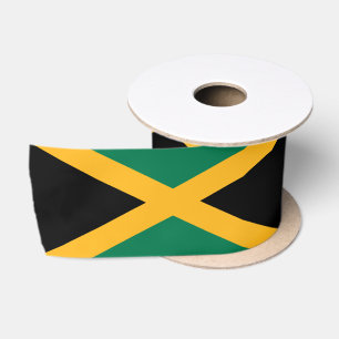 Ruban En Satin Drapeau Jamaïque