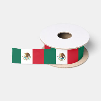 Ruban En Satin Drapeau Mexicain - Drapeau du Mexique