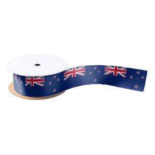 Ruban En Satin Drapeau néo-zélandais