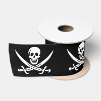 Drapeau pirate crâne épées croisées