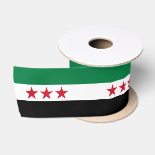 Ruban En Satin Drapeau syrien, indépendance de la Syrie, voyage /