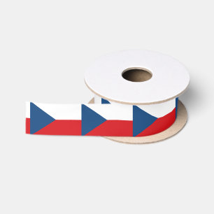 Ruban En Satin Drapeau Tchèque & Voyage République Tchèque, va