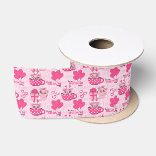 Ruban En Satin Drôle Pun d'amour de porc