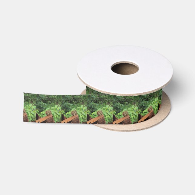 Ruban En Satin Écureuil de Camo (Bobine)
