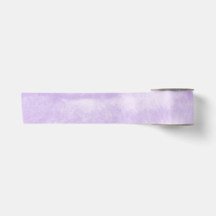 Ruban En Satin Effet aquarelle Tie-Dye lavande pastel