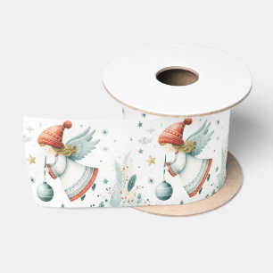 Ruban En Satin Élégance scandinave ange de Noël spirituel