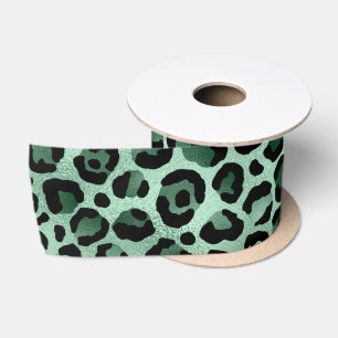 Ruban En Satin Emerald and Gold Safari Series Design 9