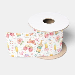 Ruban En Satin Enterrement de Vie de Jeune Fille – Conception de 