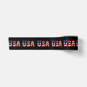 Ruban En Satin États-Unis Drapeau américain Drapeau US National P