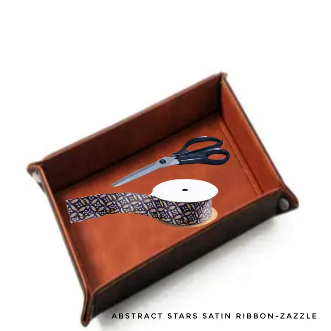 Ruban En Satin Étoiles Abstraites (Créateur téléchargé)